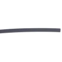 RS PRO Black Polyolefin Heat Shrink Tubing 4.8 mm Sleeve Diameter x 300 mm Length, 2:1 Shrink Ratio 417-7255