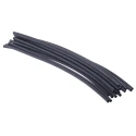RS PRO Black Polyolefin Heat Shrink Tubing 4.8 mm Sleeve Diameter x 300 mm Length, 2:1 Shrink Ratio 417-7255