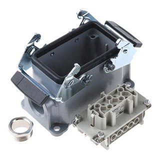 EPIC Heavy Duty Power Connector 10 Way 16A 440V Series H-BE 10193000+19034000+71200200