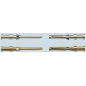 EPIC Heavy Duty Power Connector Crimp Contact Gold Plated Copper Alloy 10A 250V ac 0.75-1 mm² Male 13.1627