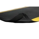 Coba Europe Individual Vinyl Anti-Fatigue Mat 900mm x 1.5 m x 15 mm, Yellow, Black SD010702