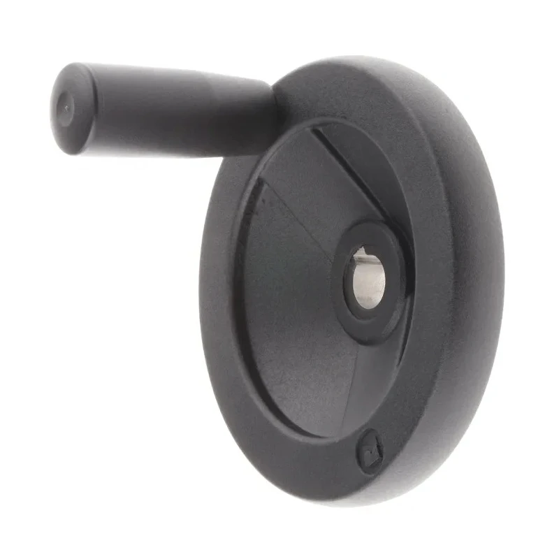 RS PRO Black Die Cast Aluminium Hand Wheel, 100 mm Diameter 90915