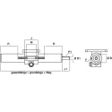 Rose+Krieger E Steel Linear Motion Component 30 mm Diameter 500 mm Length 78130110500