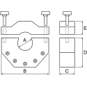 HOBUT CTSCEN Series Current Transformer 1000A Primary, 5A Secondary, Clip Mount, IEC Standards CTSCEN100