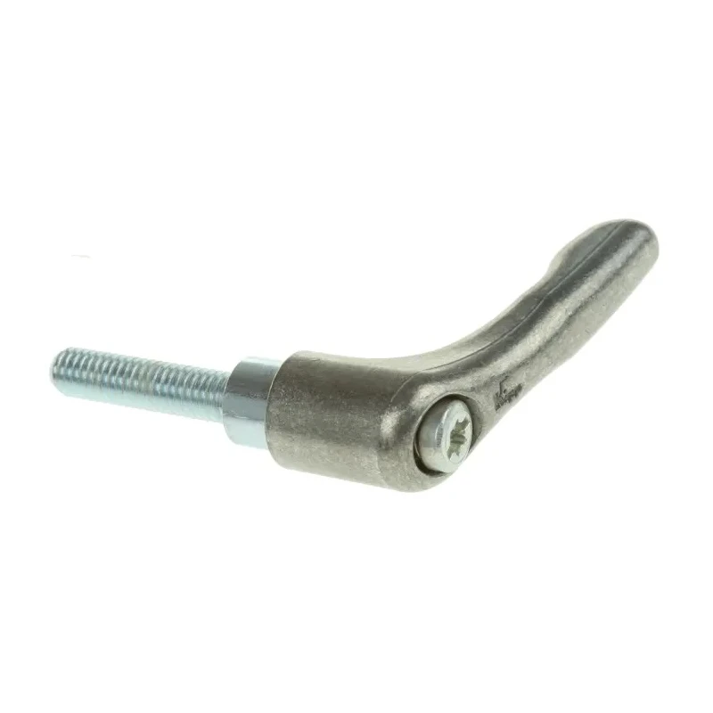 Rose+Krieger Zinc Galvanised Steel Clamp Lever M6x 25 mm Thread Length 40 mm Handle Length 90212