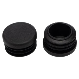 Rose+Krieger Black Round Tube Plug Compatible with 25 mm Strut Profile 90303-5