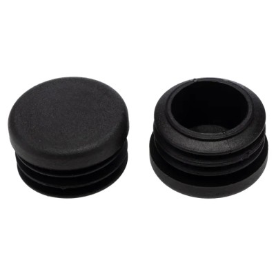 Rose+Krieger Black Round Tube Plug Compatible with 25 mm Strut Profile 90303-5