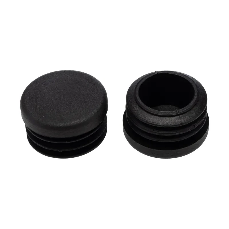 Rose+Krieger Black Round Tube Plug Compatible with 25 mm Strut Profile 90303-5