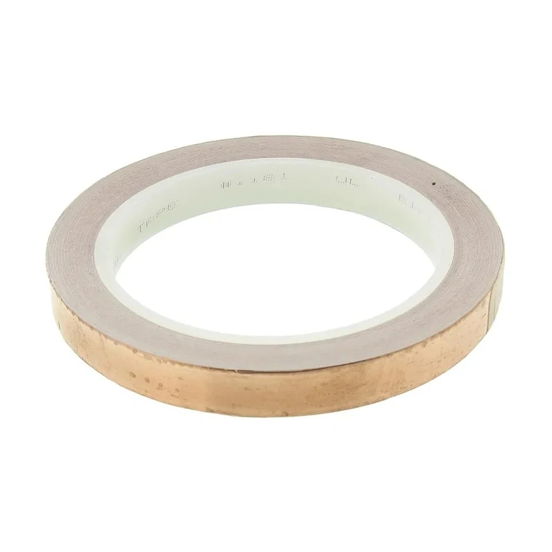 3M Conductive Copper Tape 12.7mm Width x 16.5m Length Acrylic Adhesive Temperature Max 155°C 1181/12,7