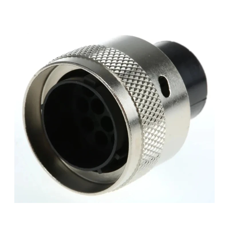 ITT Cannon Circular Connector 12 Contacts Cable Standard Plug Male IP65 Trident Ringlock Series 192922-1270 / TR1412PMS1NB