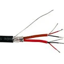 Belden 1509C Series 4 Core Screened Audio Cable 7.65 mm OD 152 m Black 1509C B59500
