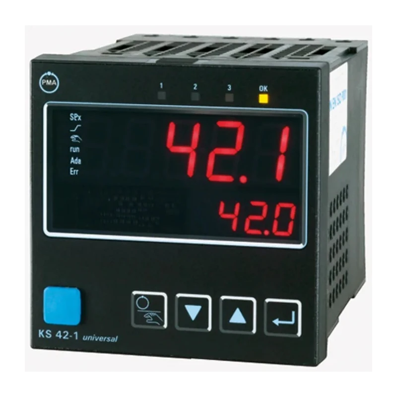 P.M.A KS42 Panel PID Temperature Controller, 3 Output Relay 250V ac KS42