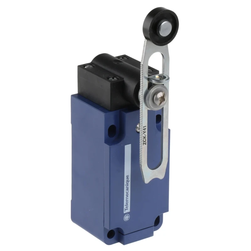 Telemecanique Sensors OsiSense XC Series Roller Lever Limit Switch, 1 NO/1 NC, IP65, Plastic Housing, 240V AC, 3A 