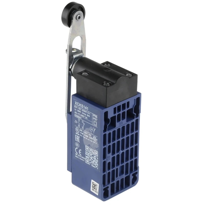 Telemecanique Sensors OsiSense XC Series Roller Lever Limit Switch, 1 NO/1 NC, IP65, Plastic Housing, 240V AC, 3A 
