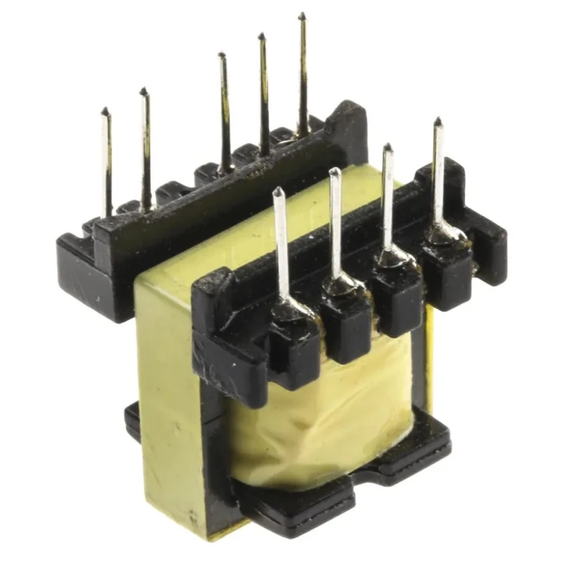 Myrra 2 Output SMPS Transformer 10W Power, 85/265 V AC Primary, 7 V & 8 to 17 V AC Secondary, 1.66 mH Inductance, Model 74010