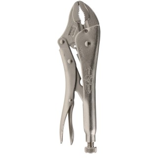 Irwin Locking Plier Chrome Finish Steel 250mm Overall 48mm Jaw Opening 418-6265