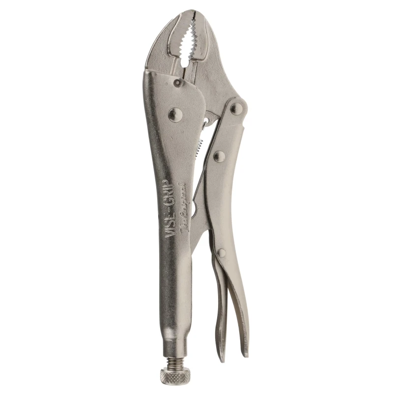 Irwin Locking Plier Chrome Finish Steel 250mm Overall 48mm Jaw Opening 418-6265