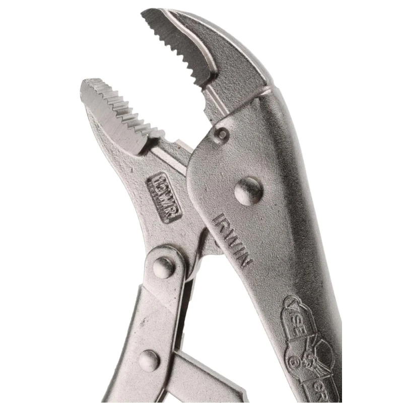 Irwin Locking Plier Chrome Finish Steel 250mm Overall 48mm Jaw Opening 418-6265