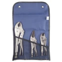 Irwin High-Grade Heat-Treated Alloy Steel 3-Piece Locking Plier Set 418-6271