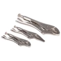 Irwin High-Grade Heat-Treated Alloy Steel 3-Piece Locking Plier Set 418-6271