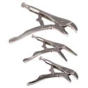 Irwin High-Grade Heat-Treated Alloy Steel 3-Piece Locking Plier Set 418-6271