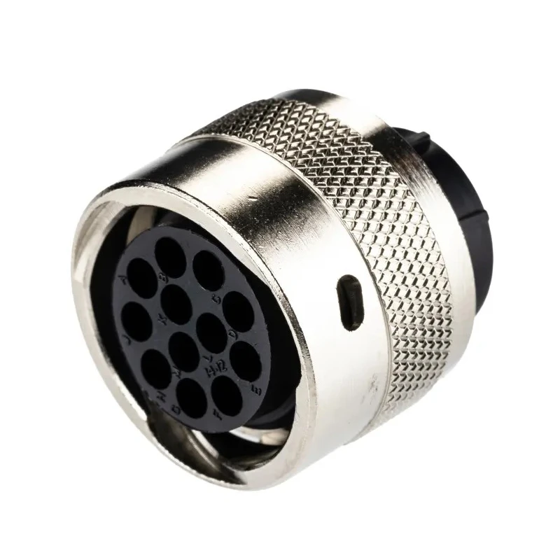 ITT Cannon Circular Connector Cable, Plug Female, 12 Contacts, 250V, 13A, IP65 Rated, Polymer TR1412PFS1NB / 192926-0520