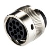 ITT Cannon Circular Connector Cable, Plug Female, 12 Contacts, 250V, 13A, IP65 Rated, Polymer TR1412PFS1NB / 192926-0520