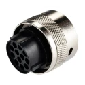 ITT Cannon Circular Connector Cable, Plug Female, 12 Contacts, 250V, 13A, IP65 Rated, Polymer TR1412PFS1NB / 192926-0520