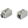 HARTING Heavy Duty Power Connector Module HAN Modular Series Female Cable Mount 1 Contact 09150013104
