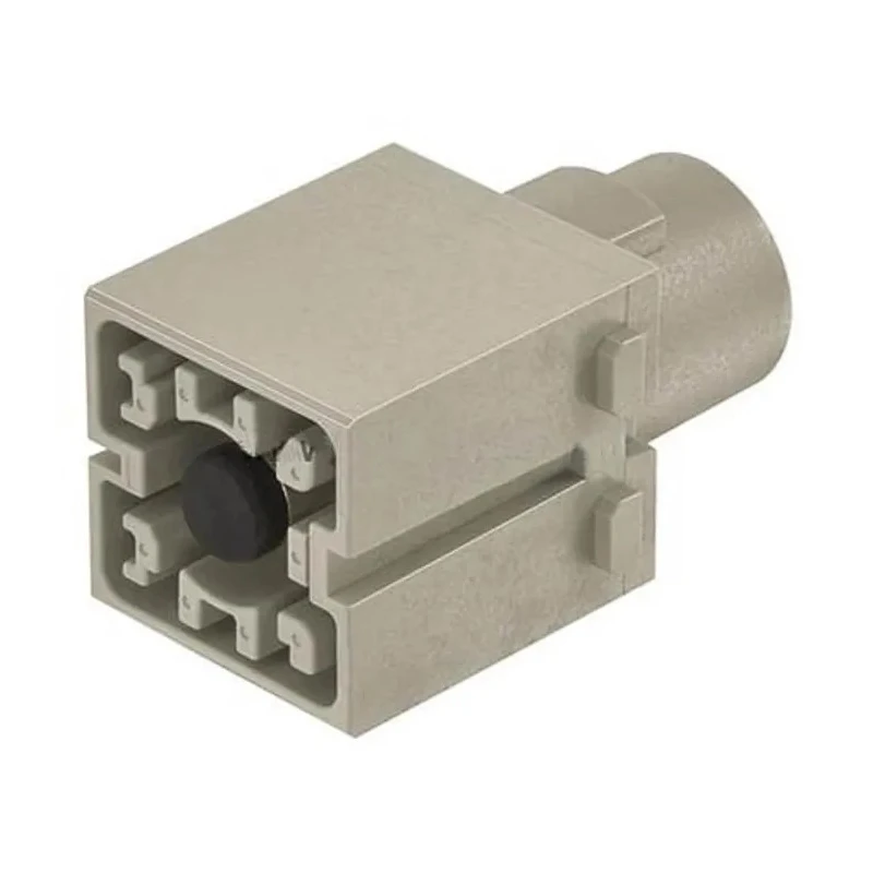 HARTING Heavy Duty Power Connector Module HAN Modular Series Female 1 Contact 200A 1kV 09140013002