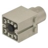 HARTING Heavy Duty Power Connector Module HAN Modular Series Female 1 Contact 200A 1kV 09140013002