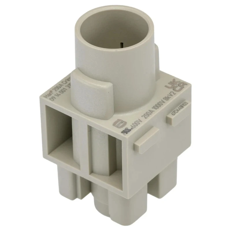 HARTING Heavy Duty Power Connector Module 200A 1 kV HAN Modular Series Female 09140013102