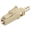 Harting Fibre Optic Connector LC Multimode Simplex Plastic Optical 2.5dB Insertion Loss 20101258212