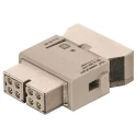 HARTING Heavy Duty Power Connector Module 10A 50V Female 4 Contacts HAN Modular Series 09140083121