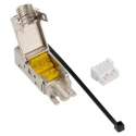 HARTING Han-Modular Series RJ45 Connector Female Cable Shielded Straight 1 Port 8 Way RJ45