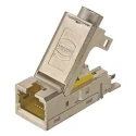 HARTING Han-Modular Series RJ45 Connector Female Cable Cat5 Shielded Straight 1 Port 4 Way RJ45