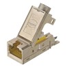 HARTING Han-Modular Series RJ45 Connector Female Cable Cat5 Shielded Straight 1 Port 4 Way RJ45