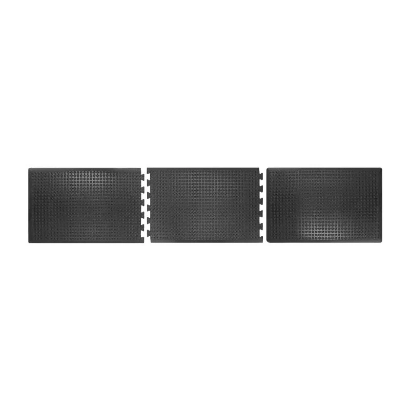Coba Europe Natural Rubber Anti-Fatigue Interlocking End Mat 600mm x 900mm x 14mm BF010003