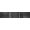 Coba Europe Individual Natural Rubber Anti-Fatigue Mat 600 mm x 900 mm x 14 mm, Black BF010001