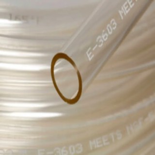 Saint-Gobain Industrial & Consumer Solutions Polyvinyl Chloride Flexible Tubing 4 mm ID 6 mm OD Clear 15 m ACF1S1518