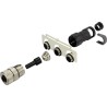 HARTING Industrial Circular Connector, 5 Contacts, Cable Mount, Plug Female, Polymer Housing, IP65/IP67, 50V 21038122511