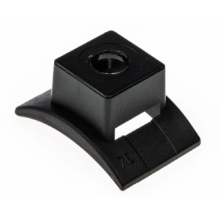 HellermannTyton Black Cable Tie Mount 8 mm x 17 mm x 25 mm 151-27010 LKC-PA66-BK