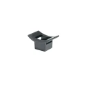 HellermannTyton Black Cable Tie Mount 8 mm x 17 mm x 25 mm 151-27010 LKC-PA66-BK
