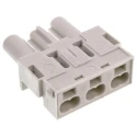 Wieland GST18i3 Series Cable Mini Connector Female Clamp, 3-Pole, 16A, 250V, IP40 GST18i3