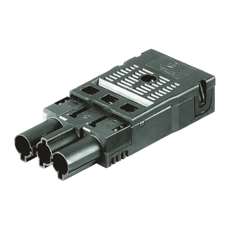 Wieland GST18i Series Clamp Spring Clamp Male Lighting Connector, 3-Pole, 16A, 250V, IP40 GST18i