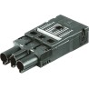 Wieland GST18i Series Clamp Spring Clamp Male Lighting Connector, 3-Pole, 16A, 250V, IP40 GST18i