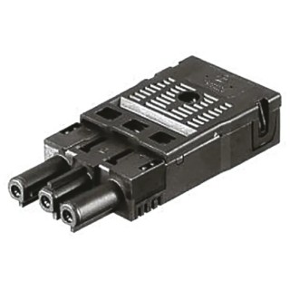 Wieland GST18i3 Series Cable Mini Connector Female Spring Clamp, 3-Pole, 16A, 3-Way, IP40 GST18i3