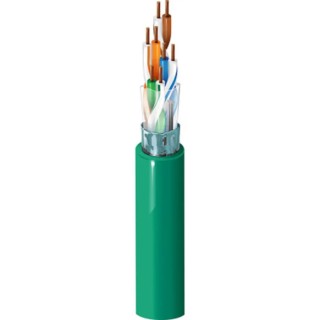 Belden 1633ENH Cat5e Shielded Screened Ethernet Cable, 100m, Low Smoke Zero Halogen, Grey Cat5e