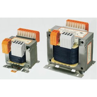 Block 2 Output 400 VA Chassis Mount Transformer, 2 x 12 V AC, Universal Input 208-600 V AC, UL, cUL, VDE USTE400/2X12