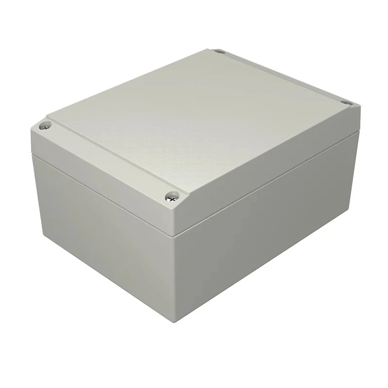 Rose Die Cast Aluminium Enclosure IP66 IK09 Grey Lid 160 mm x 160 mm x 120 mm IP66